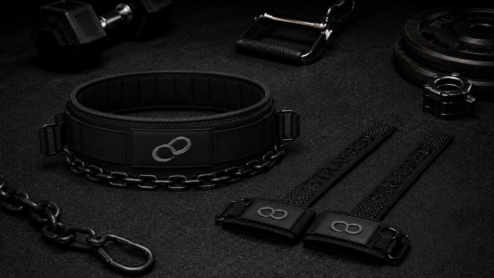 STRAPPED 3-in-1 gym strap